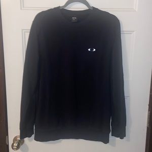 Black Oakley Crew Neck